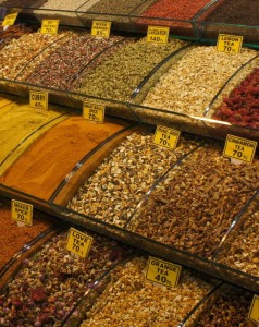 close up of Spices