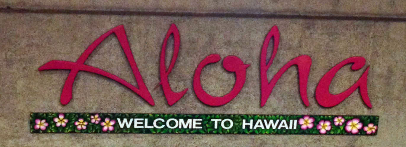 Aloha Hawaii Honolulu International Airport