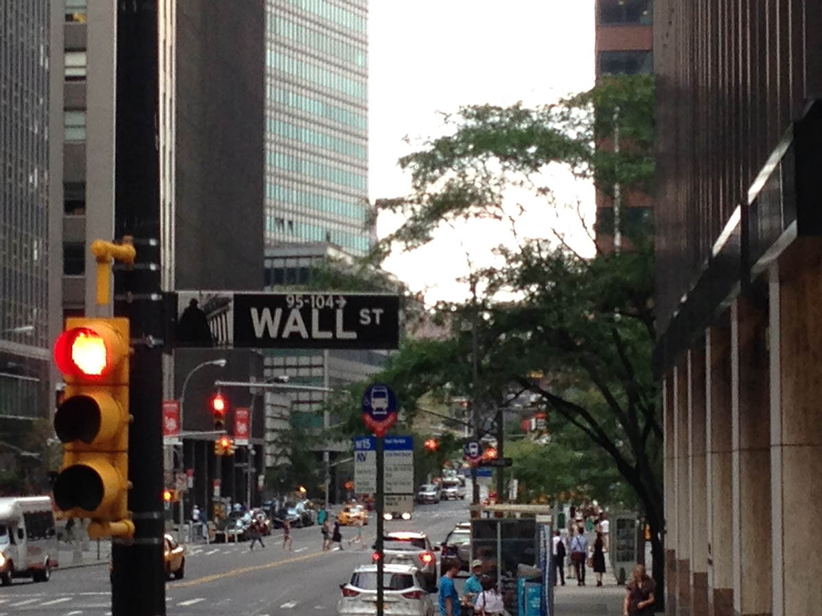 Wall Street New York Financial District