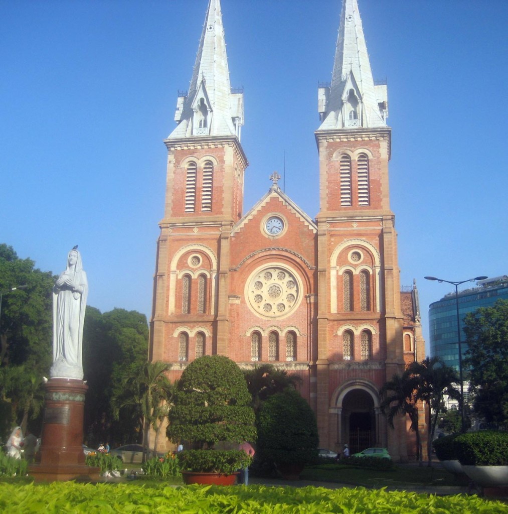 Saigon Ho Chi Minh Vietnam Notre Dame Cathedral Baptiste