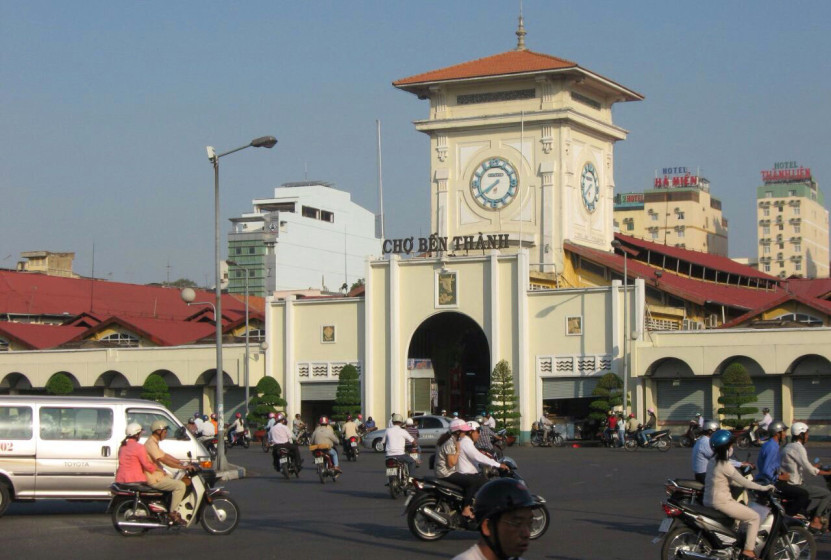 Saigon Ho Chi Minh City Vietnam Cho Ben Thanh