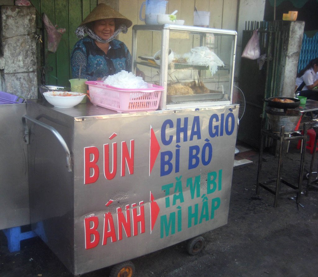 Saigon Ho Chi Minh Vietnam Food Street Vendors