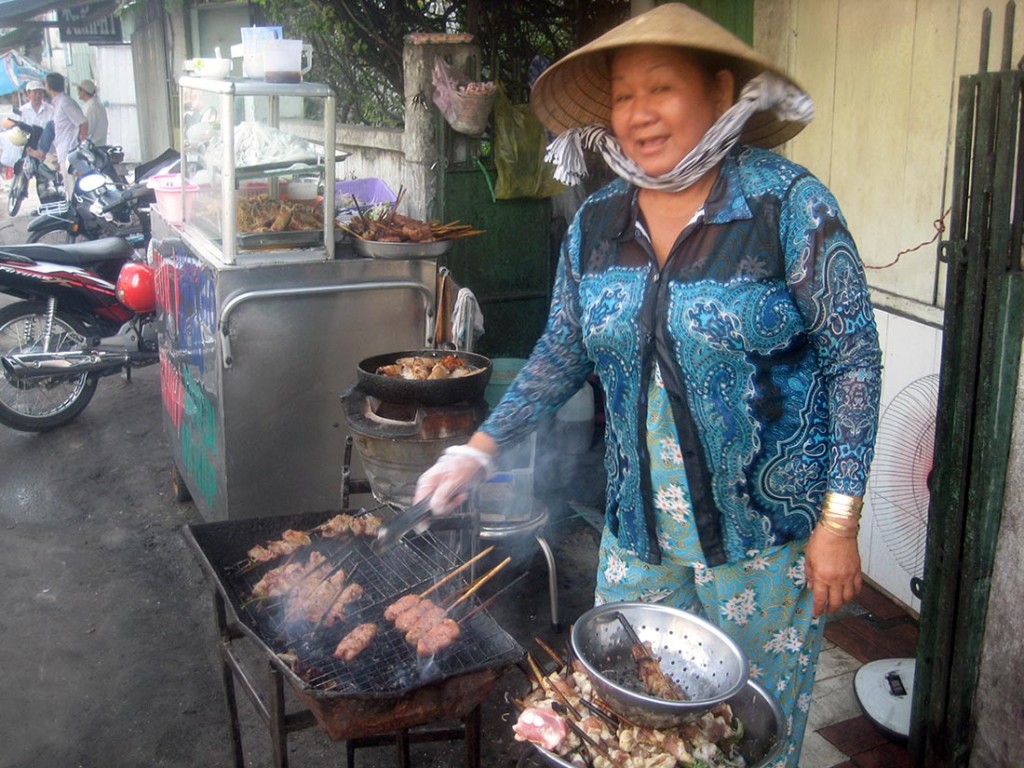 Saigon Ho Chi Minh Vietnam Food Street Vendors