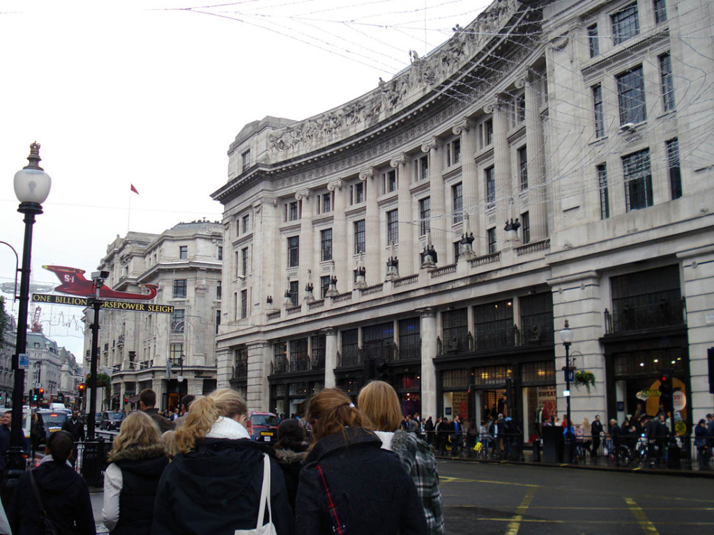 Shopping London England Britain